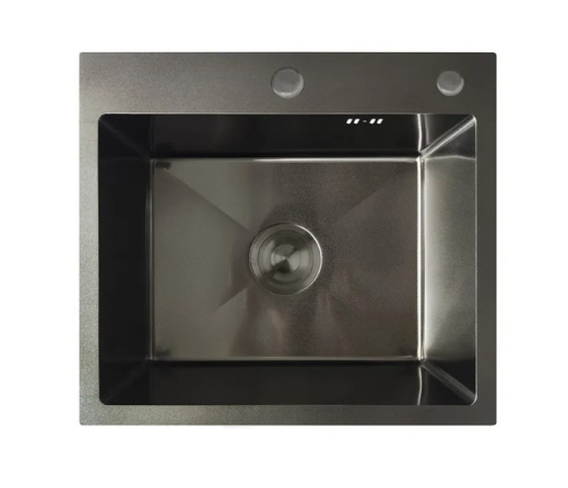Мийка для кухні Mixxus MH5045 Nano-Black з нерж сталі (MX1926) - 1