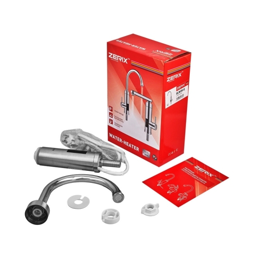 Водонагрівач проточний ZERIX ELW35-E 3,3 kW (ZX5576) - 7