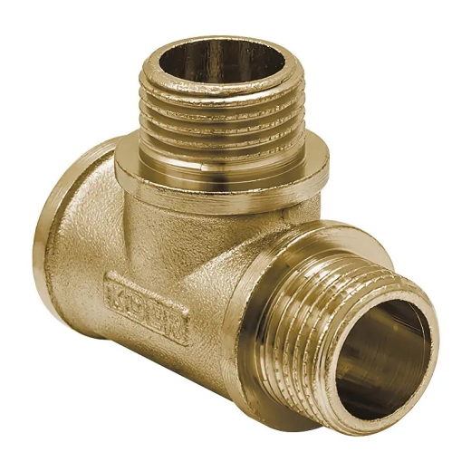 Трійник ВНН Koer KF.T06FMM.WN - 1/2'', без нікелю (KR3031) - 1