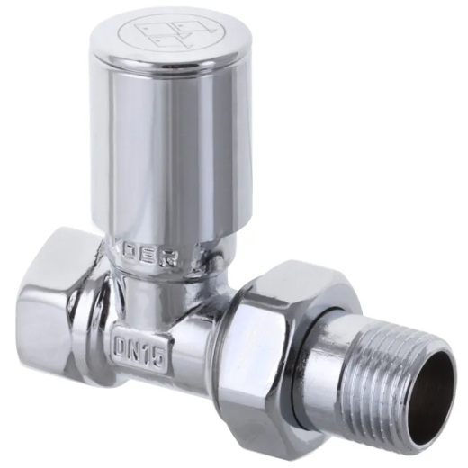 Кран для полотенцесушителя прямой Koer KR.532 - 1/2", 1 шт (KR3074) - 1