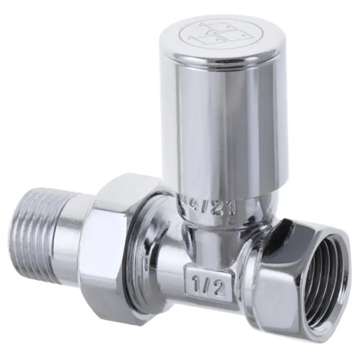 Кран для полотенцесушителя прямой Koer KR.532 - 1/2", 1 шт (KR3074) - 2