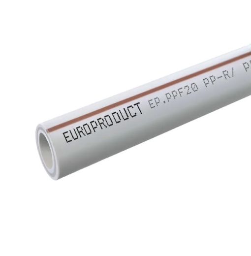 Труба композит, базальт Europroduct PPR 63x10,5 12 м (EP5021) - 1