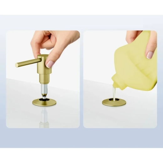 Дозатор для мыла Fabiano FAS-D 41 Nano Gold (8241.401.1144) - 5