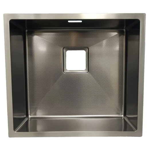 Кухонна мийка Fabiano Quadro 49 Celldecor Nano Graphite (8216.401.1527) - 1