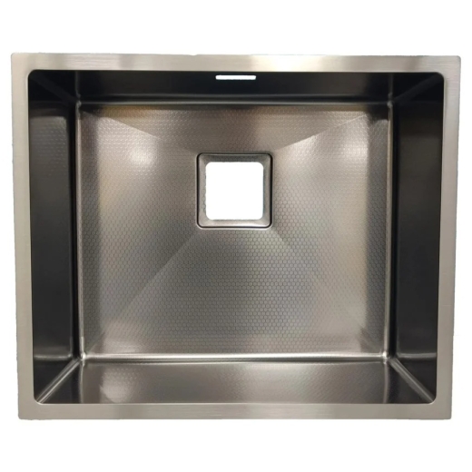 Кухонна мийка Fabiano Quadro 53 Celldecor Nano Graphite (8216.401.1528) - 1