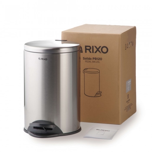 Ведро для мусора с педалью Rixo Solido PB120S - 4