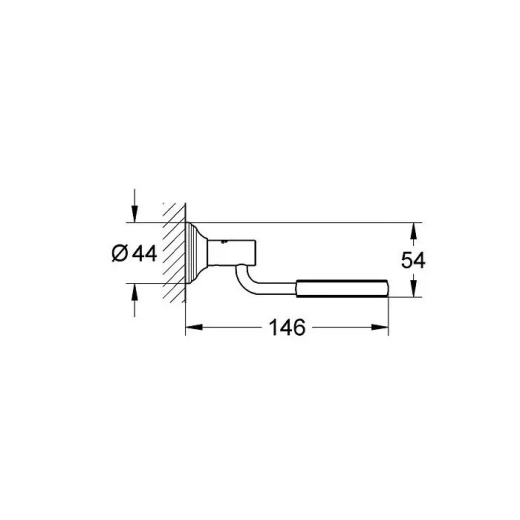 Тримач Grohe Essentials Authentic (40652001) - 2