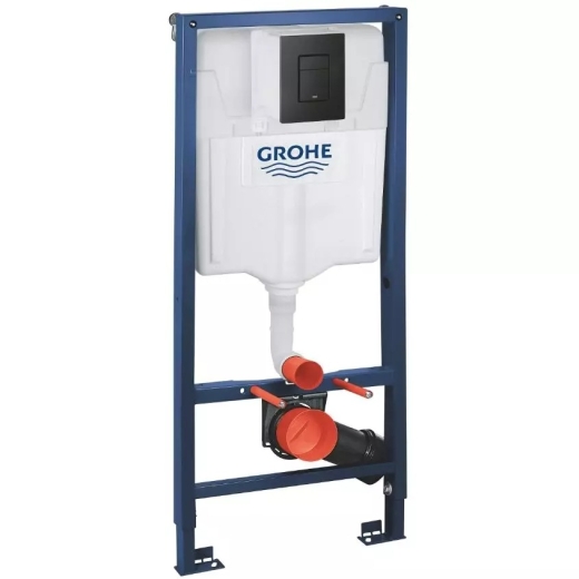 Комплект для унітазу 3в1 Grohe Rapid SL 1.13 м висота установки (39939000) - 1