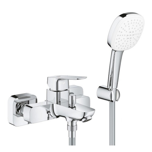 Однорычажный смеситель для ванны Grohe Cubeo (1018140000) - 1
