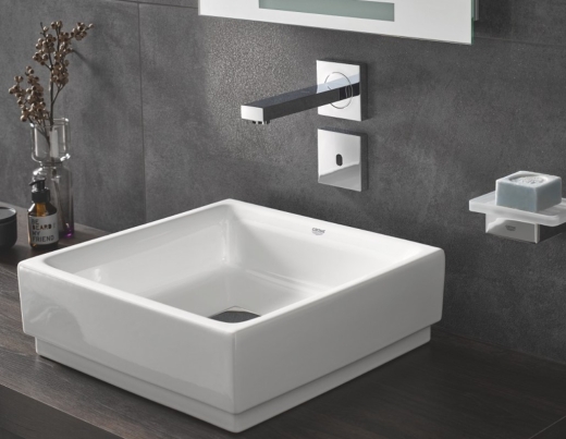 Раковина вільної Grohe Cube Ceramic 400 x 400 мм (3948200H) - 2