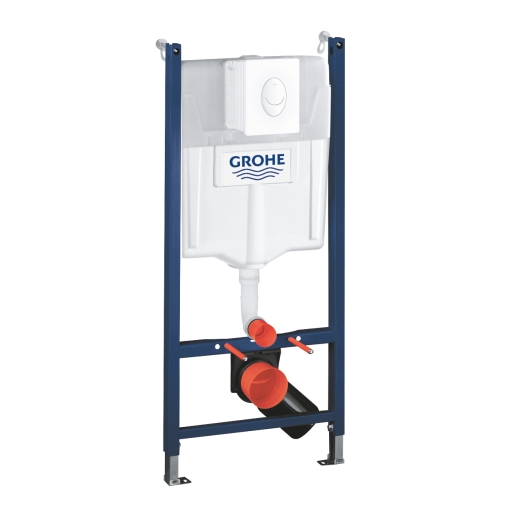 Комплект Solido 5в1 Унитаз + инсталляция Grohe Rapid SL c клавишей Skate Air (39116000) - 2