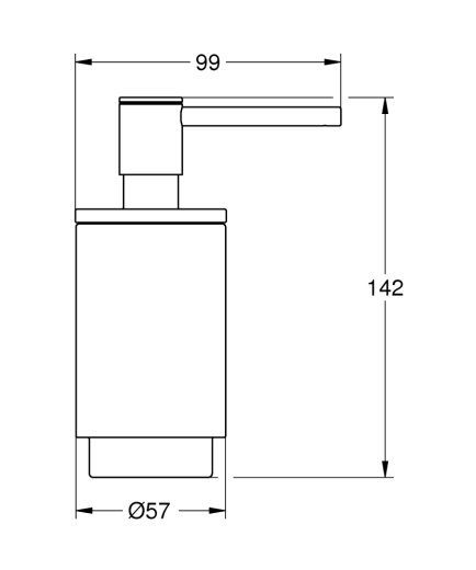 Дозатор жидкого мыла Grohe Selection (41218KF0) - 3