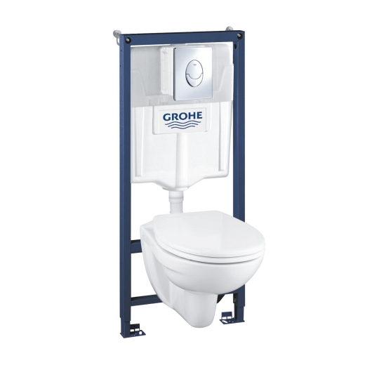 Комплект для унітазу 4в1 Grohe Rapid SL монтажна висота 1,13м (36502000) - 1