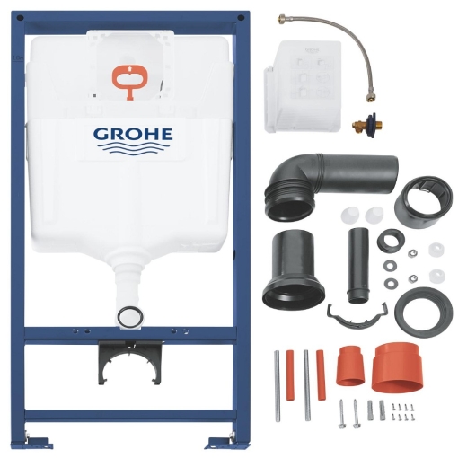 Комплект для унітазу 4в1 Grohe Rapid SL монтажна висота 1,13м (36502000) - 2