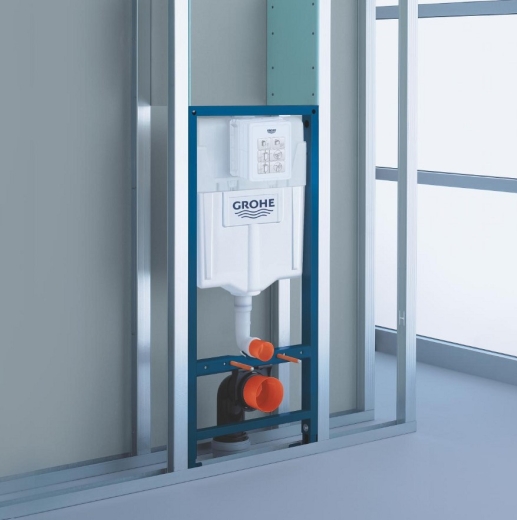 Комплект для унітазу 4в1 Grohe Rapid SL монтажна висота 1,13м (36502000) - 5