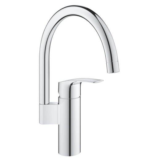 Комплект змішувачів 4в1 для ванної та кухні Grohe Eurosmart (UA123248M3) - 8