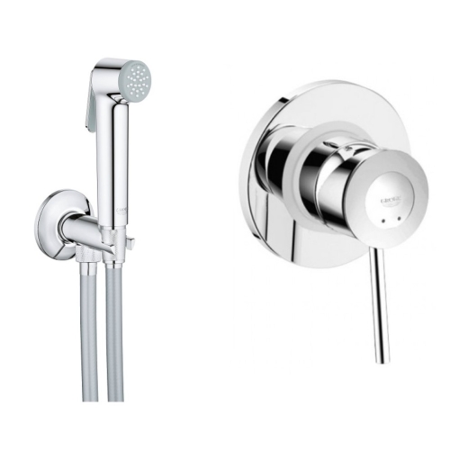 Набір 2в1 гігієнічного душу Grohe BauClassic (UA2904800S) - 1