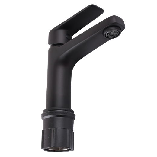 Змішувач для умивальника TOPAZ Capri TCA-15207-H44-BL картридж D25, H=140, шланги 45см (97949003041928041) - 000027411 - 7