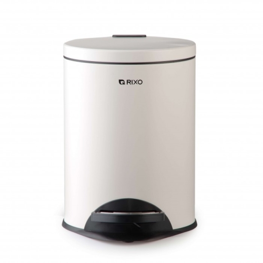 Ведро для мусора с педалью Rixo Solido PB108W - 4