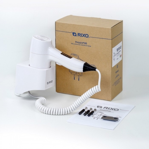 Фен для сушки волосся настінний Rixo Maggio (F30W) - 4