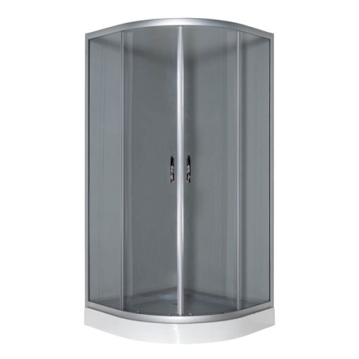 Душовий кут VIVIA JK 091 Grey 90*90*191 низький піддон (A0055605) - 1
