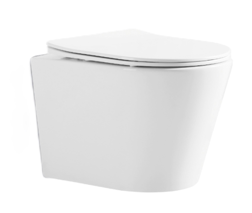 Унітаз підвісний Mixxus Bavel-0302-R 520x360x365mm, система змиву RIMLESS (MI6709) - 2