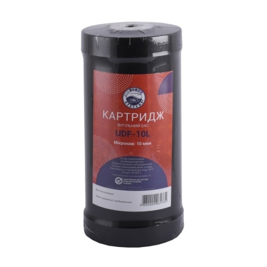 Картридж угольный насыпной Bio+ systems UDF-10L BigBlue 10″ без коробки (8694900304189383) - 1