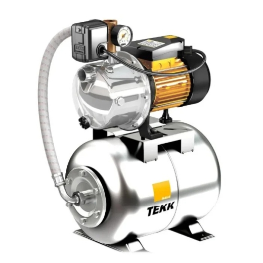 Насосна станція Tekk Haus BS 1100 Inox 24L Inox, 1100 Вт, кабель 1 м (TEK1000022) - 1