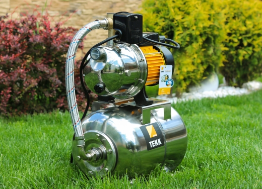 Насосная станция Tekk Haus BS 1100 Inox 24L Inox, 1100 Вт, кабель 1 м (TEK1000022) - 4