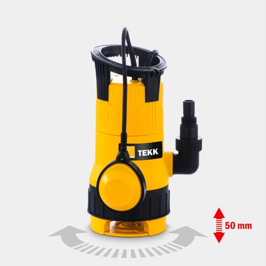 Дренажний насос Tekk Haus SDP 1, 450 Вт, кабель 10 м (TEK1000054) - 3