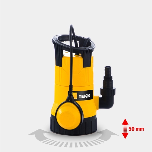 Дренажний насос Tekk Haus SDP 2, потужність 600 Вт, кабель 10 м (TEK1000055) - 2