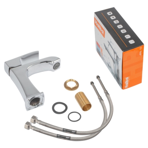Смеситель для умывальника Haiba Monaco 001 Nut (HB9651) - 6