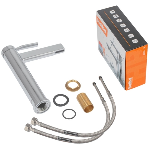 Смеситель для умывальника Haiba Lemon 001 Hight высокий (HB9586) - 6