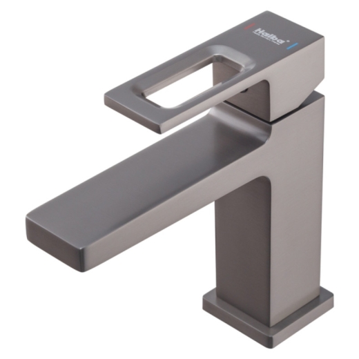 Смеситель для умывальника Haiba Kant 001 Graphite (HB9664) - 2