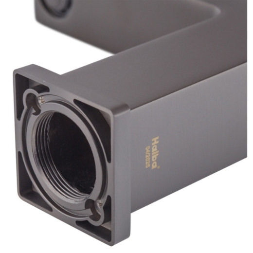 Смеситель для умывальника Haiba Kant 001 Graphite (HB9664) - 4