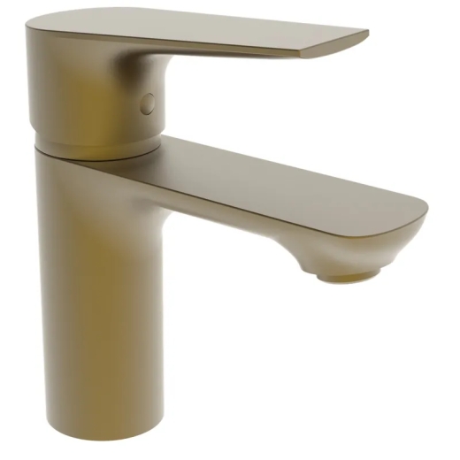 Змішувач для умивальника Haiba Milano 001 BRUSHED GOLD (HB9619) - 1