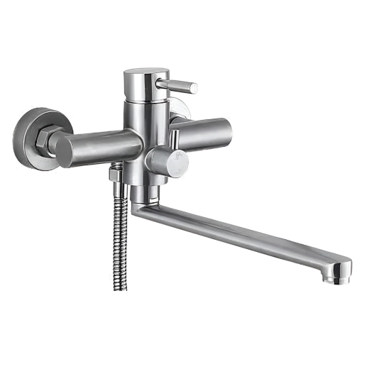 Смеситель для ванны Haiba SUS-006 EURO из нержавеющей стали SUS304 (HB9610) - 1
