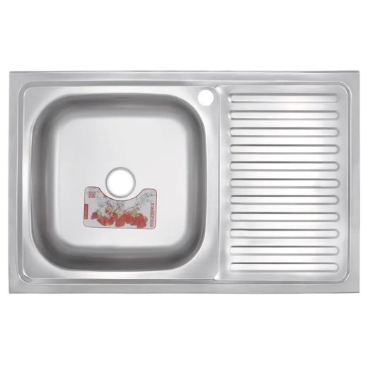 Мойка кухонная Zerix Z8050L-08-180MD (micro decor) (ZS0596) - 1