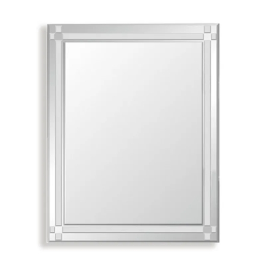 Дзеркало настінне Zerix FONTE MRZ10-60x80-Reverse прямокутне з декором (ZX5640) - 1