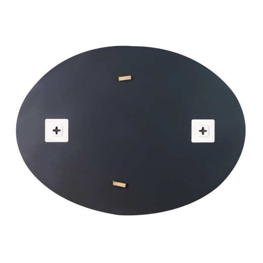 Зеркало настенное Zerix FUSION MOZ03-55x70 овальное с декором (ZX5632) - 4