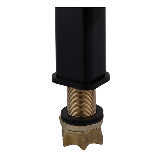 Смеситель для умывальника Zerix LEB1-123 Black (цвет черный) (ZX5570) - 4