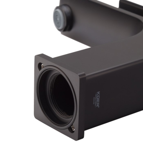 Смеситель для умывальника Koer KB-10010-05 (Цвет черный) (KR3479) - 5
