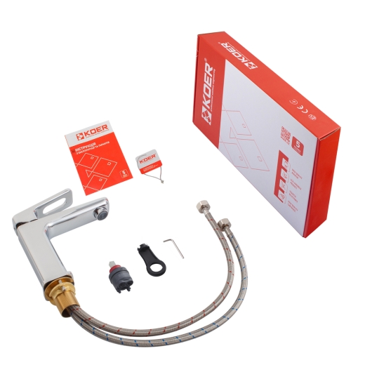 Смеситель для умывальника Koer KB-10031-01 (KR5430) - 6