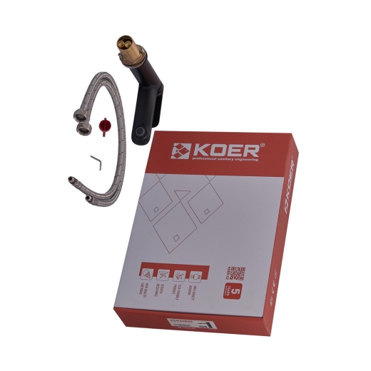 Смеситель для умывальника Koer KB-10028-05 (KR5290) - 8
