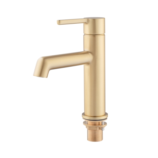 Смеситель для умывальника Koer KB-10029-12 Цвет матовое золото (KR5501) - 2
