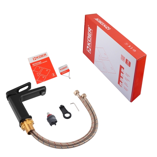 Смеситель для умывальника Koer KB-10031-05 (KR5431) - 7