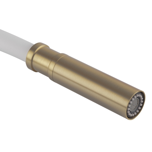 Смеситель для кухни Koer KI-70026-12 с белым силиконовым изливом (KR5212) - 5