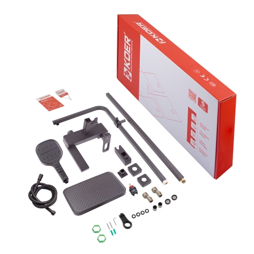 Душова колона зі змішувачем Koer KB-56031-05, 3 функції (KR5439) - 9