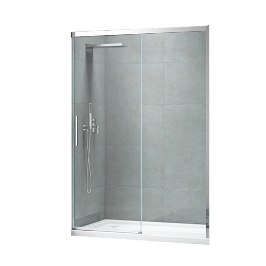 Двері в нішу Koer SR SD05-120x200-TR-01 прозоре скло Easy Clean 6мм, хром (KR5405) - 1