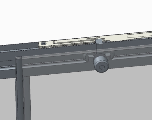 Двері в нішу Koer SR SD05-120x200-TR-01 прозоре скло Easy Clean 6мм, хром (KR5405) - 5